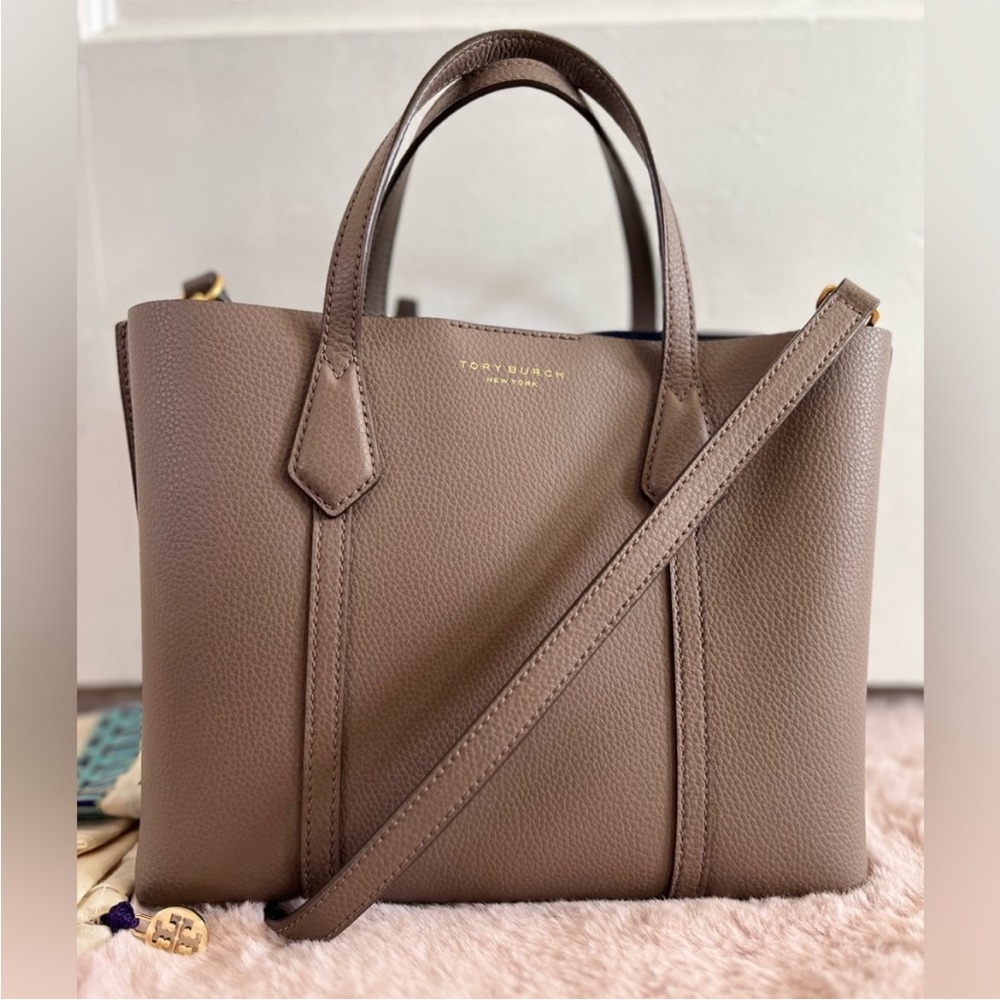Tory Burch Perry Triple Compartment Tote Bag/Purse